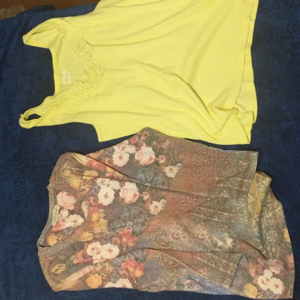 2 Womens Tops, xcit USA & St. Johns Bay